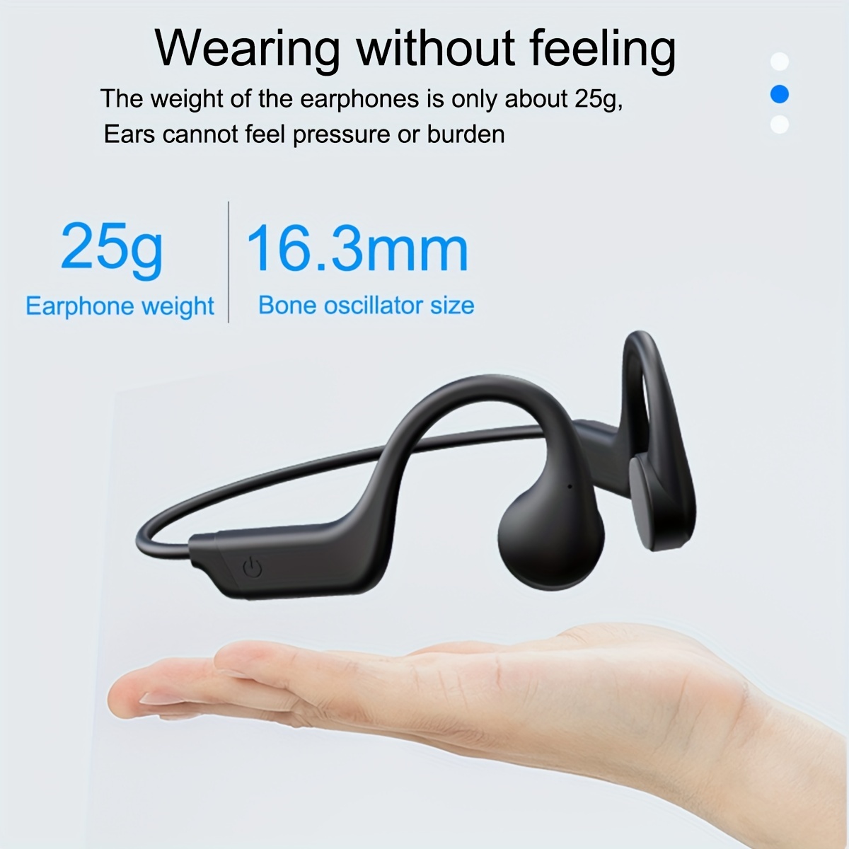 Upgraded Bone Conduction Earphones True Wireless Open Type Earphones