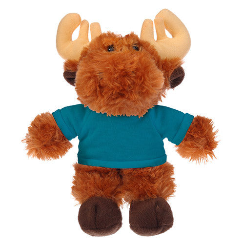 Soft Plush Moose with Tee 8inch