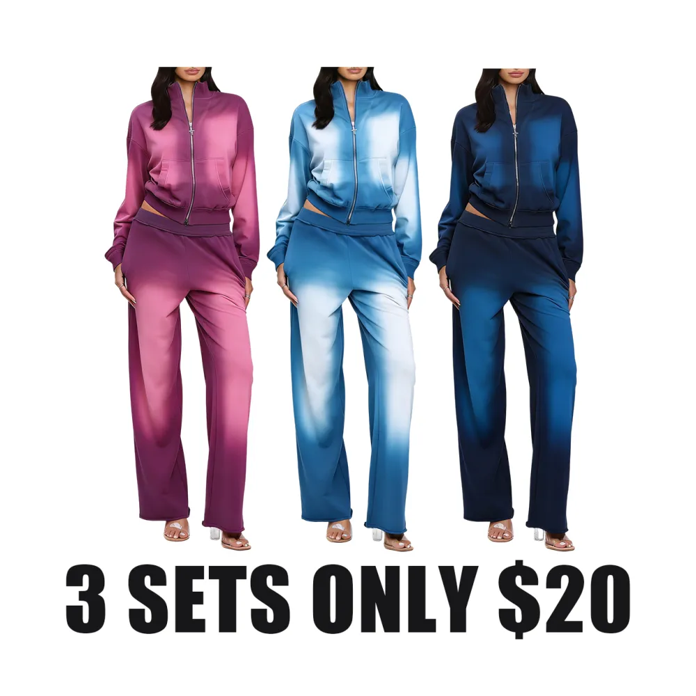 Washed Effect Tracksuit