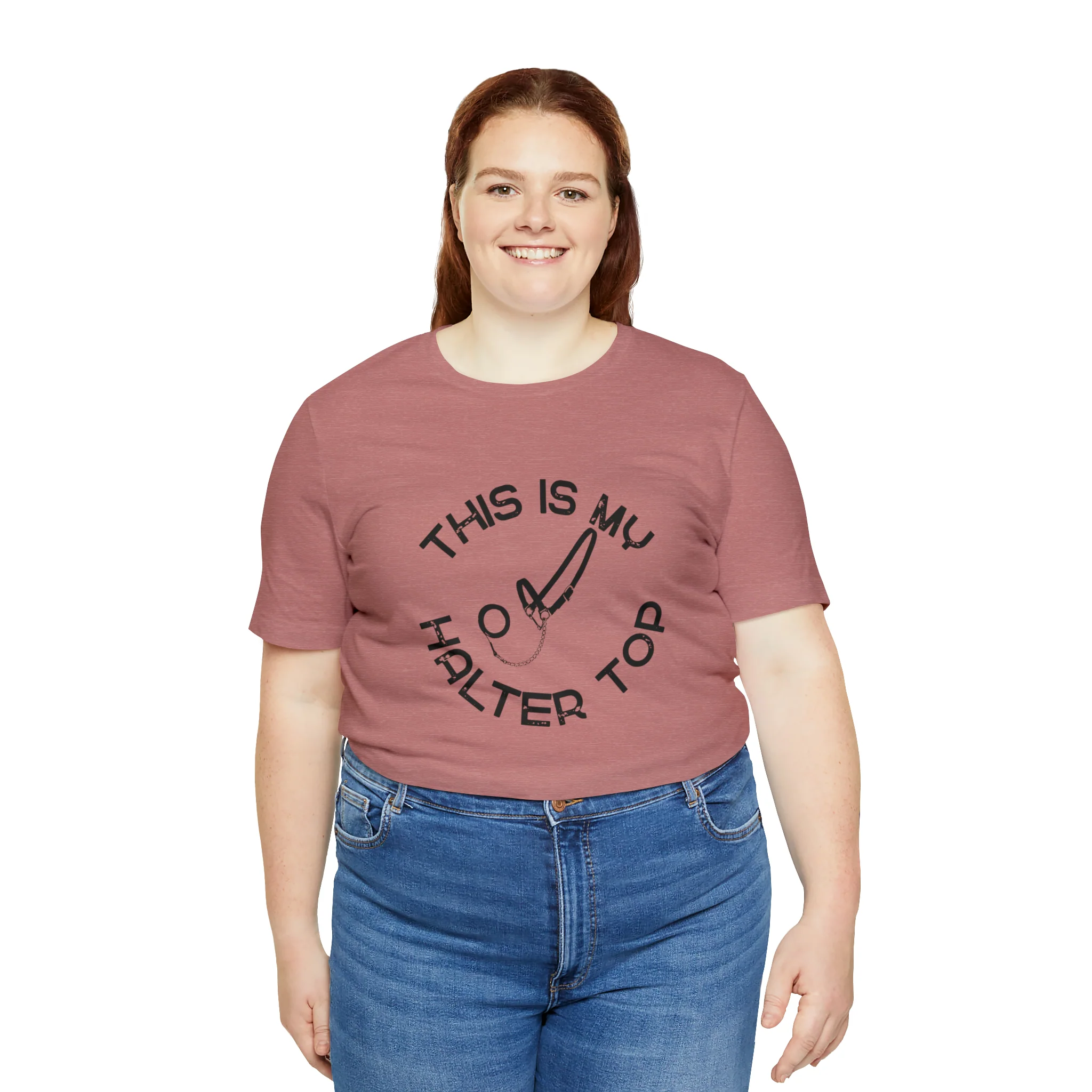 This is My Halter Top Unisex Jersey Short Sleeve Tee