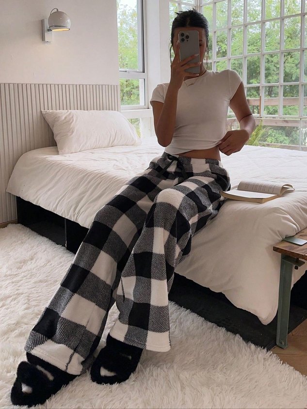 Loose Simple Leopard Pants