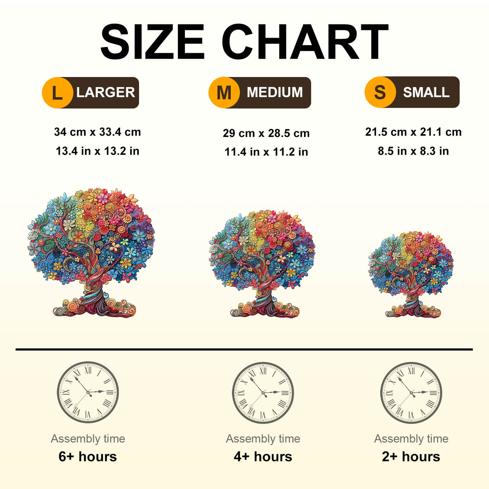 the color of growth Wooden Jigsaw Puzzle