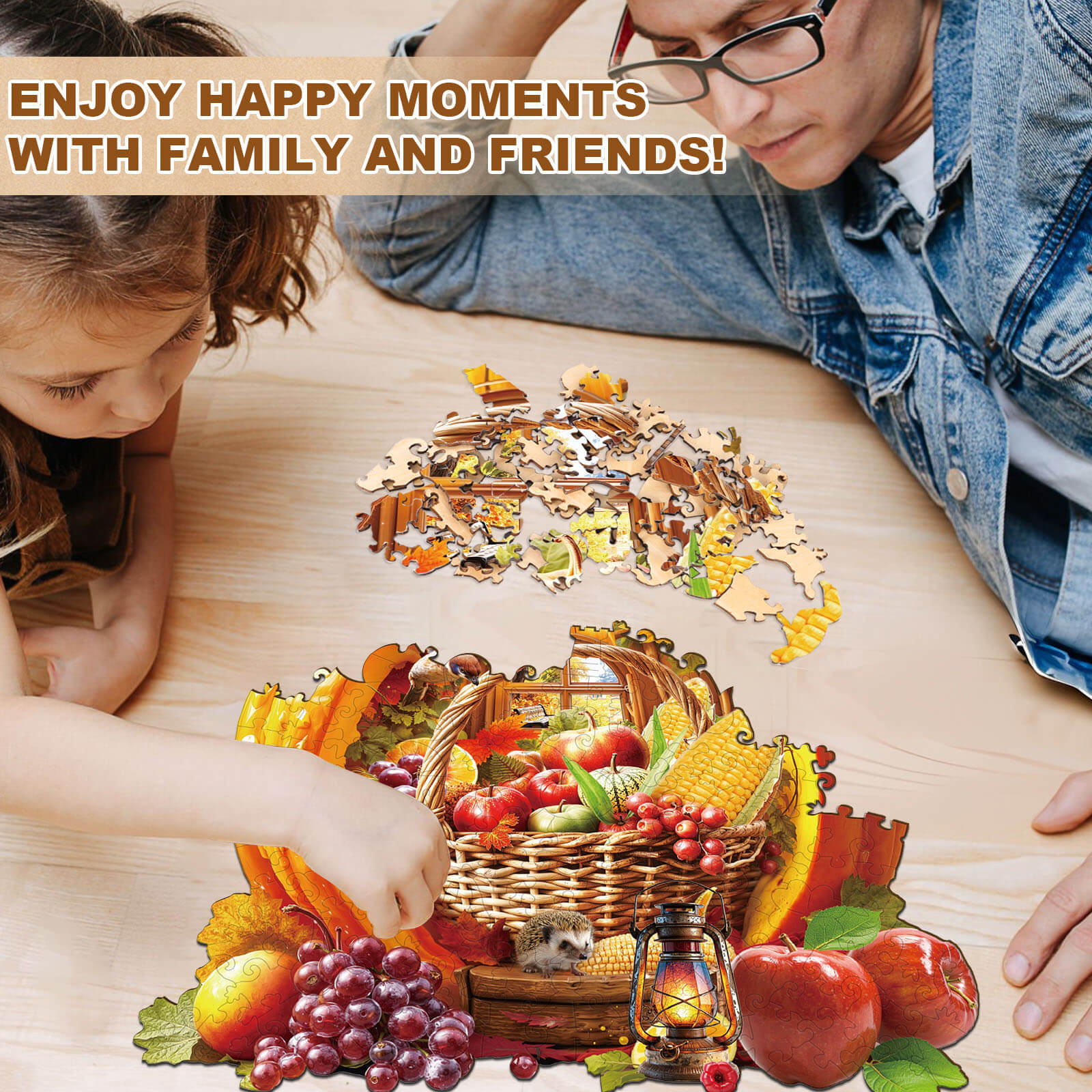 autumn harvest Wooden Jigsaw Puzzle