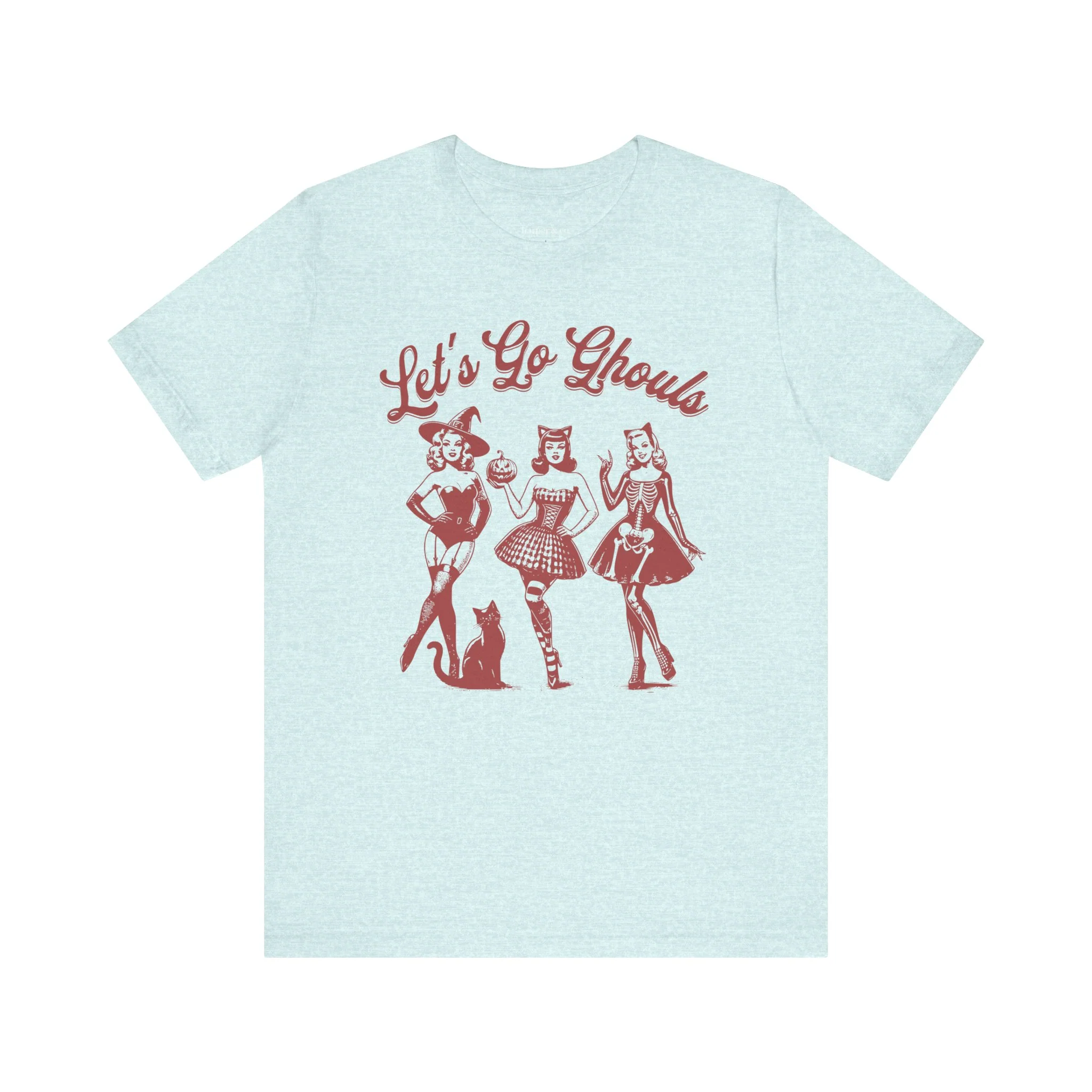 Let's Go Ghouls Bella Canvas Unisex Jersey T-Shirt - Multiple Colors