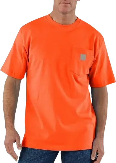 🔥Last Day Promotion!CHT Men's K87 Workwear Loose Fit Heavyweight Short-Sleeve Pocket T-Shirt (Also Available in Big & Tall)