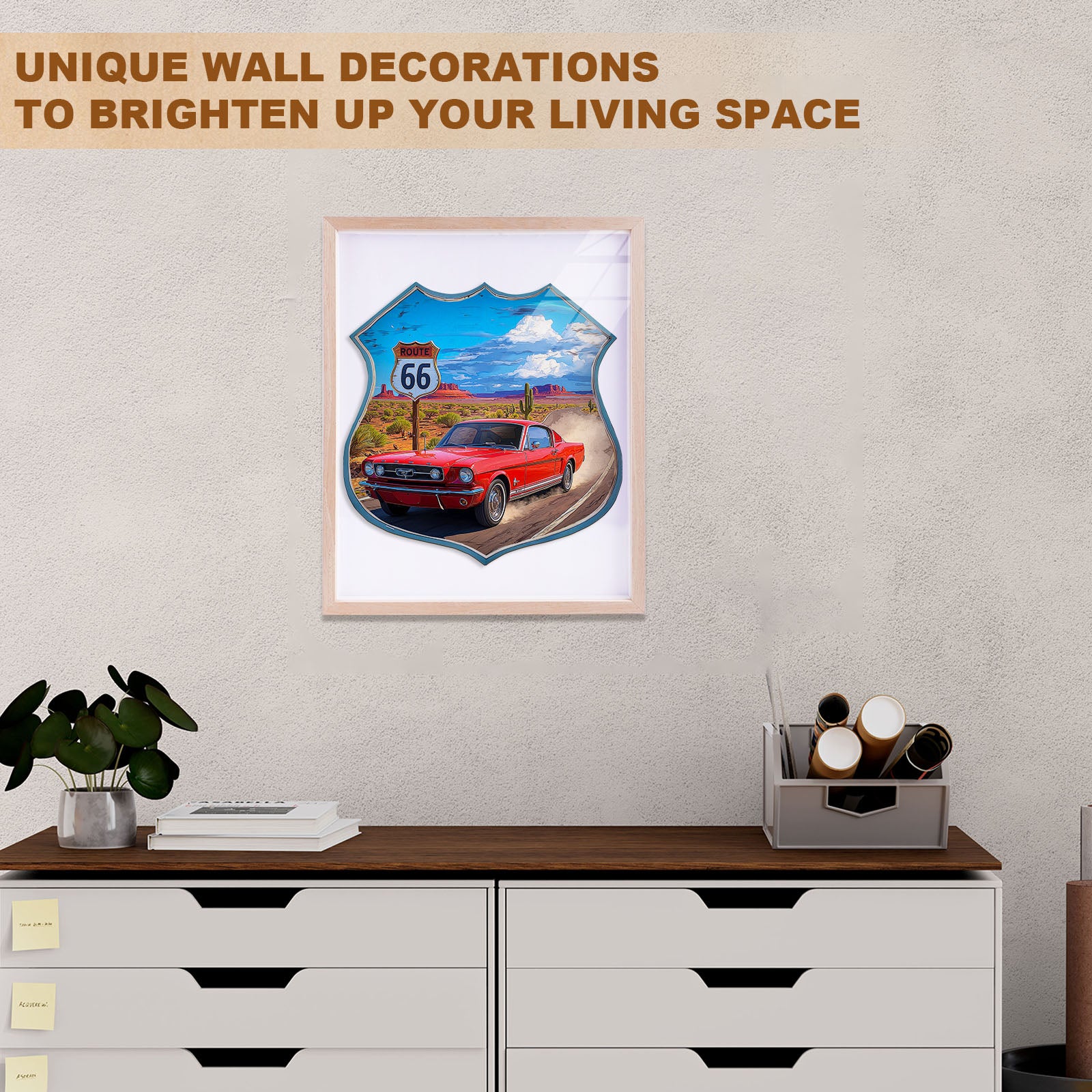 Route 66 Wooden Jigsaw Puzzle