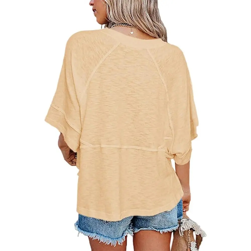 Women's Batwing Half Sleeve Top