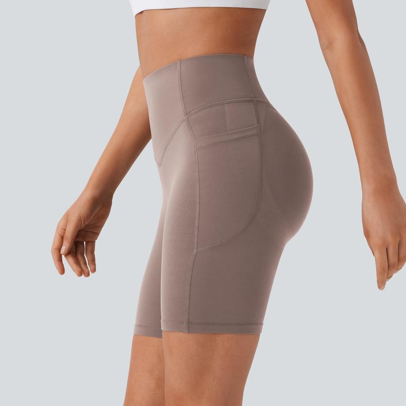 Women’s High-Waisted Scrunch Butt Lifting Leggings with Pockets