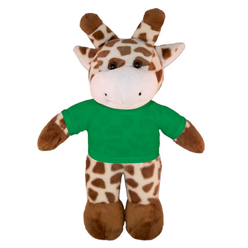 Soft Plush Giraffe with Tee 8inch