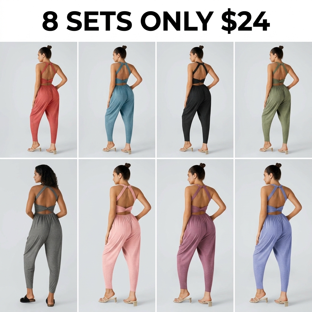 📐📐📐Women's Sleeveless Jumpsuit