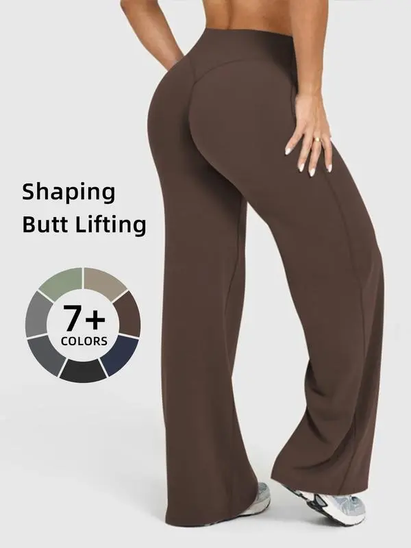 Women's Casual Wide Leg Sport Pants, Perfect Choice for Autumn & Winter