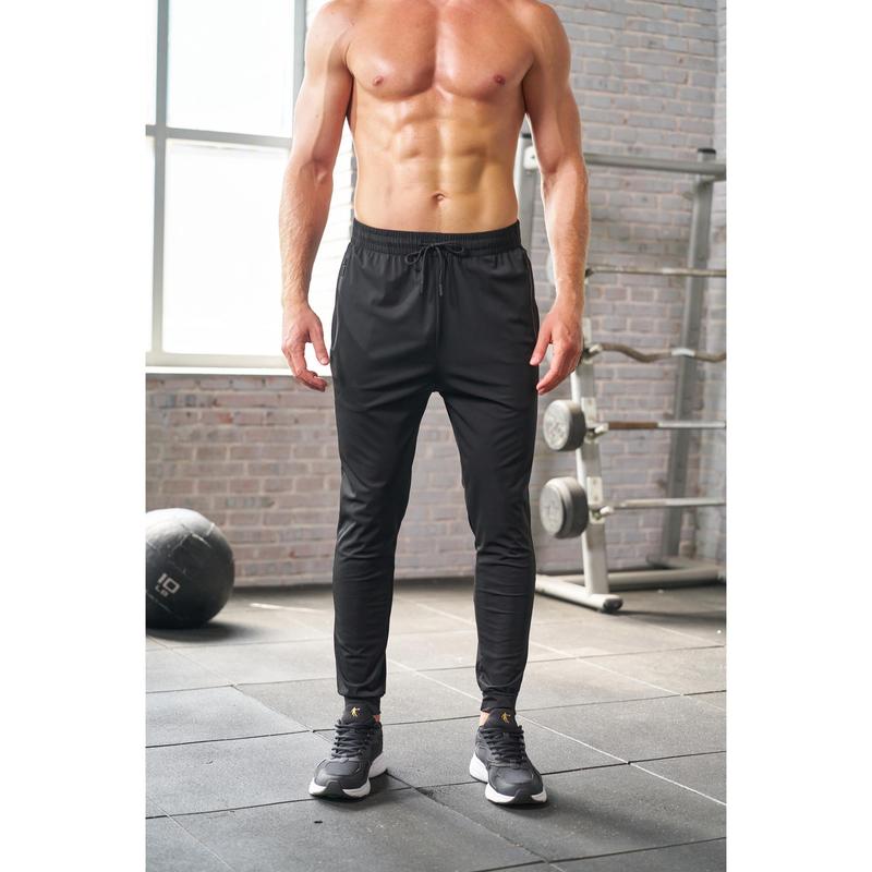 Men’s Stretch Jogger Pants — Comfort Fit with Pockets