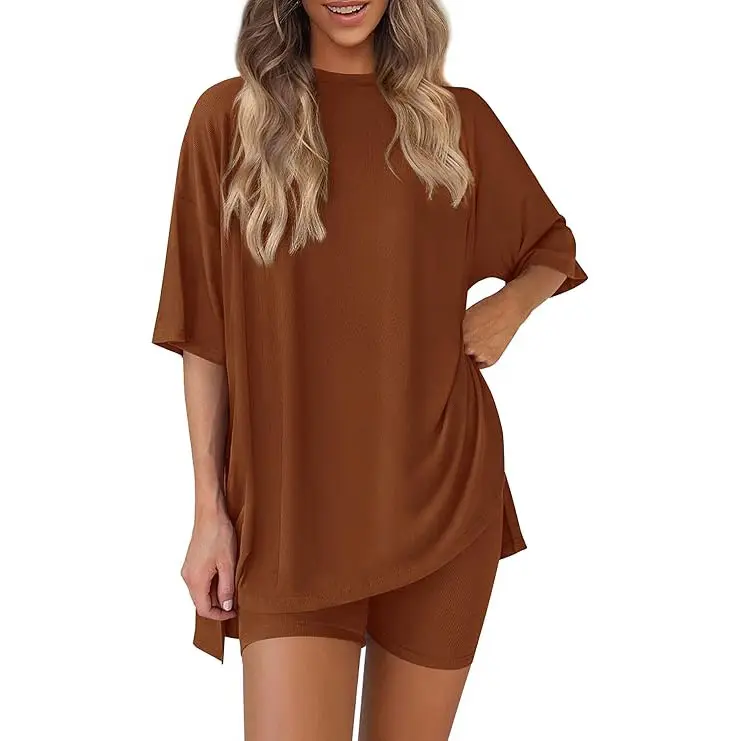 Two-Piece Set For Women Summer Casual Oversized
