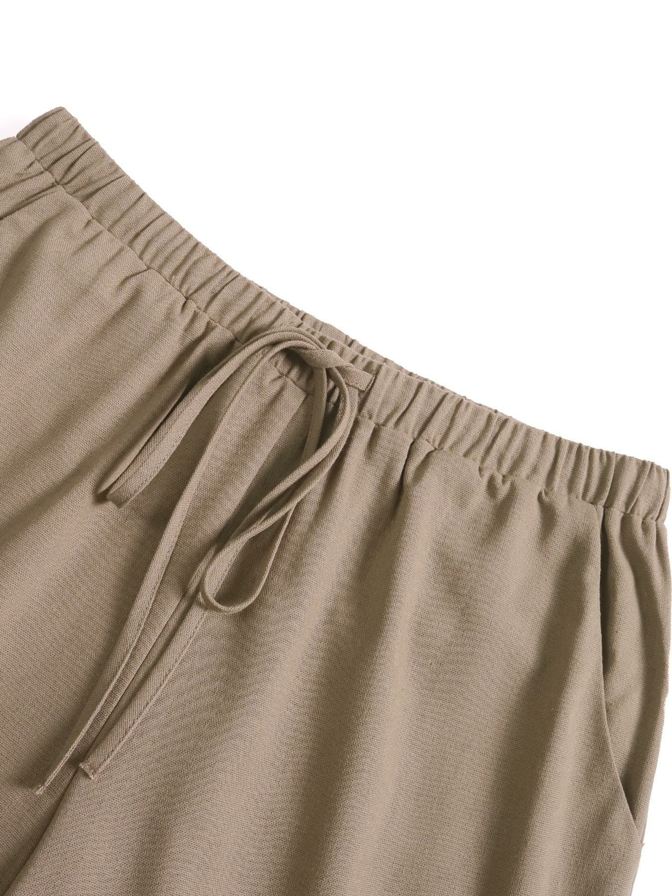 2026 Palazzo Pants for Women - Beach to Street Wide Leg + Pockets | Lightweight Summer Trousers Maxi Style Womenswear Chic Comfy Basic Minimalist Bottom