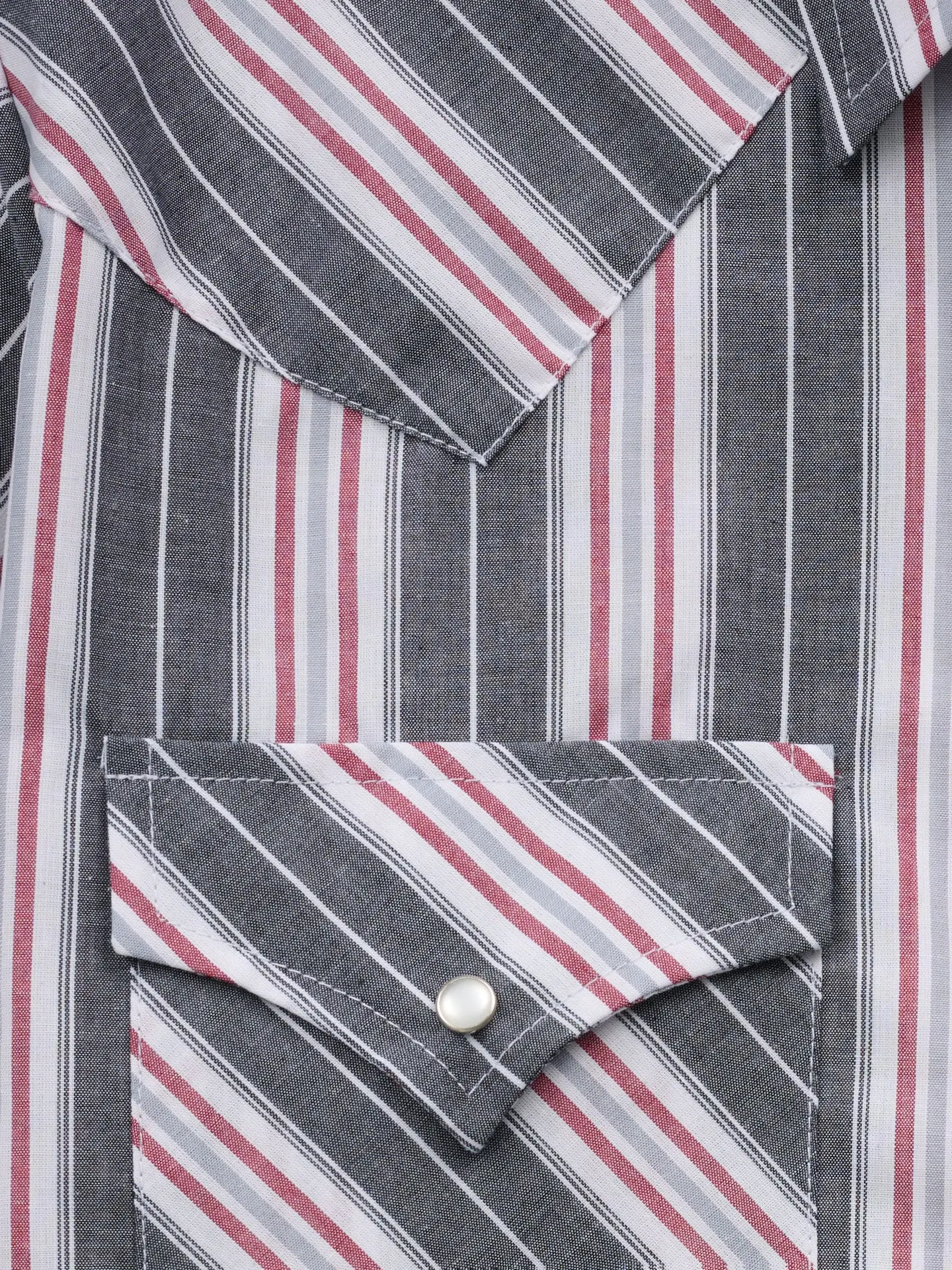 Men's Ely Cattleman Short Sleeve Stripe Western Snap Shirt