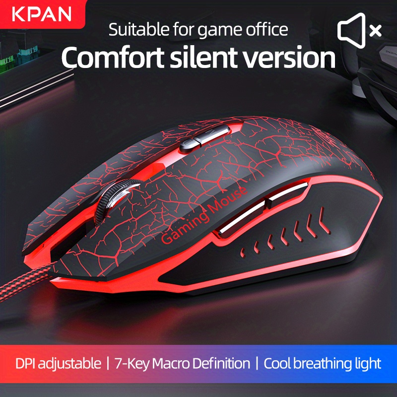 8000DPI Ergonomic Wired Esport Mouse