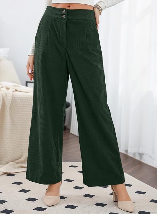 Women's Elastic Waist H-Line Wide Leg Pants Daily Going Out Pants Apricot Casual Split Joint Plain Spring/Fall Pants