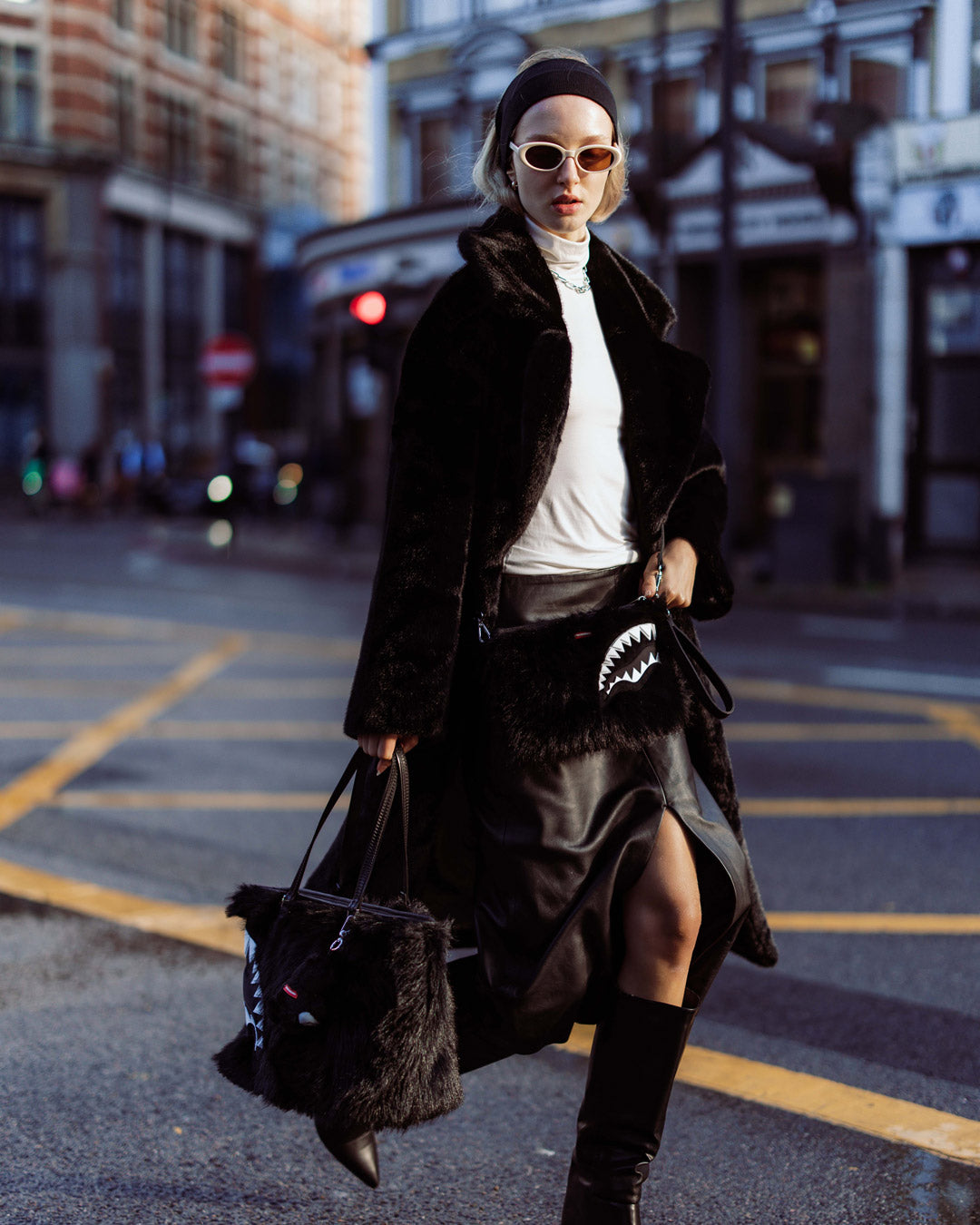 FURZILLA SHARK (NIGHT) TOTE