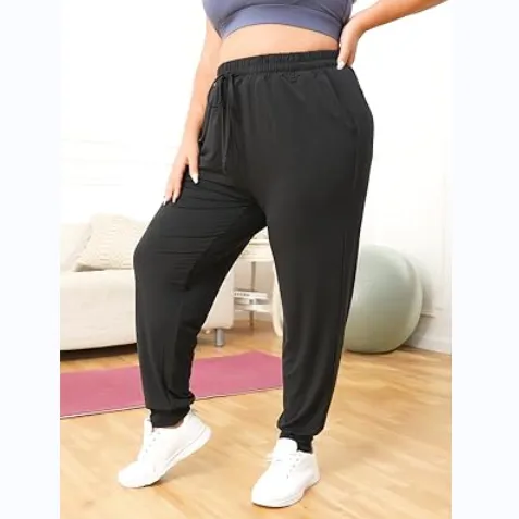 🔥Women's Plus Size Casual Lounge Comfy Relaxed Joggers Pants