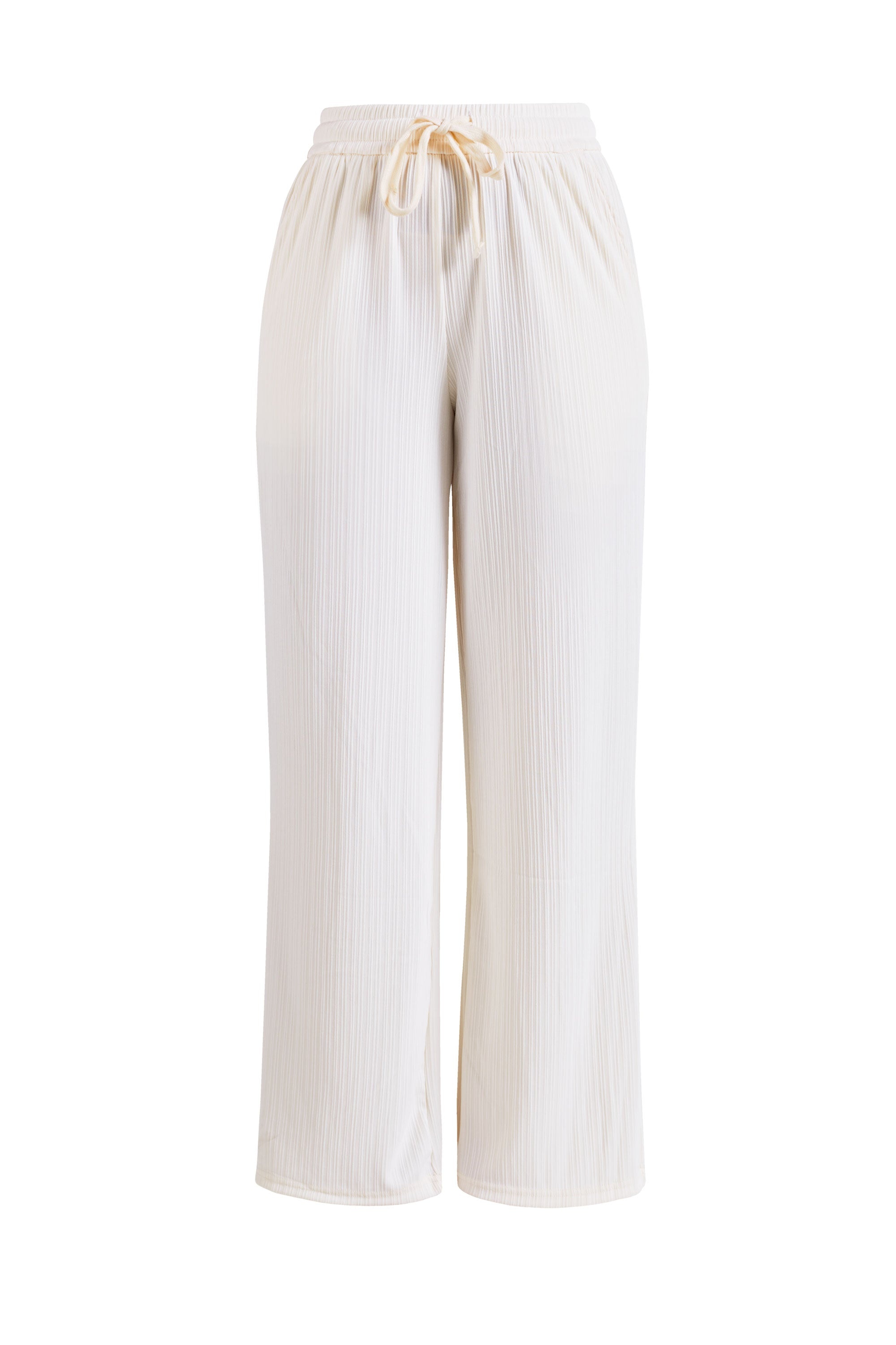Chic Drawstring Elastic-Waist Pants