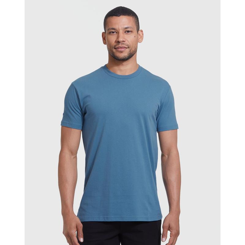 Men’s Short Sleeve Crew Neck T-Shirt – Premium Fit for Everyday Comfort, Casual Streetwear, Workwear, or Men Gifts