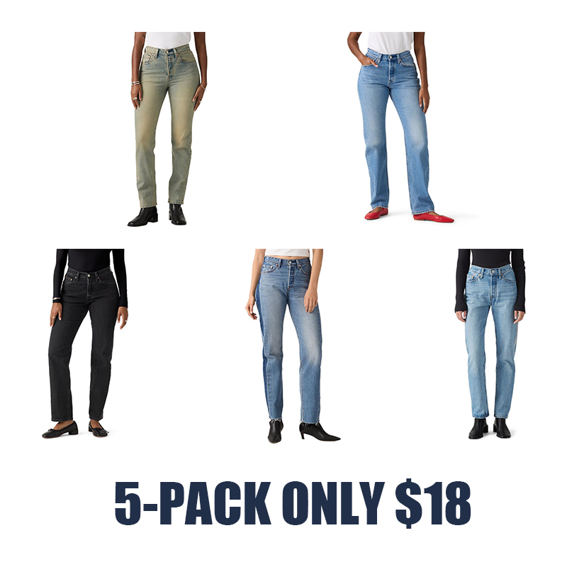 Women’s Classic Regular-Fit Denim Jeans