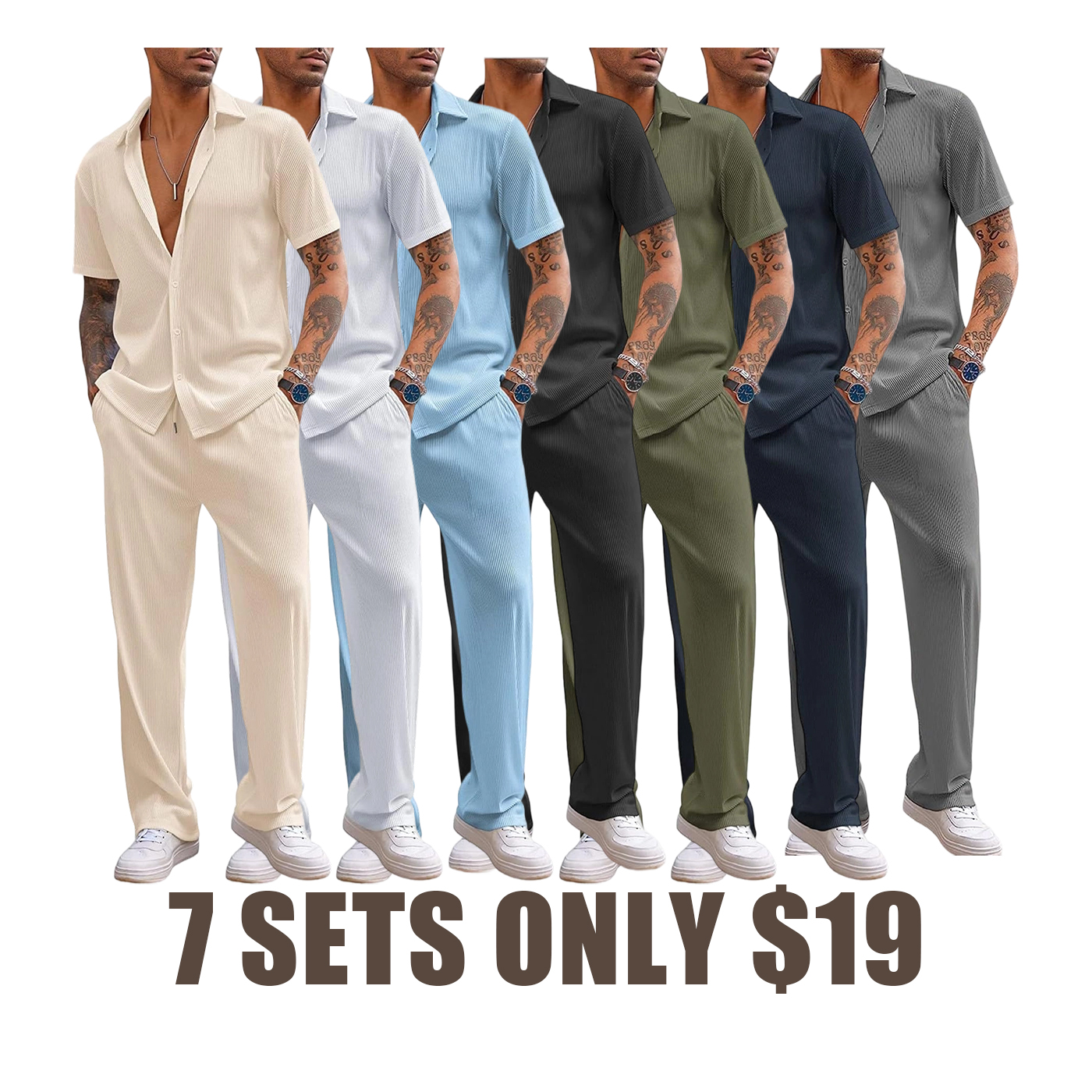 Men's 2-Piece Summer Set