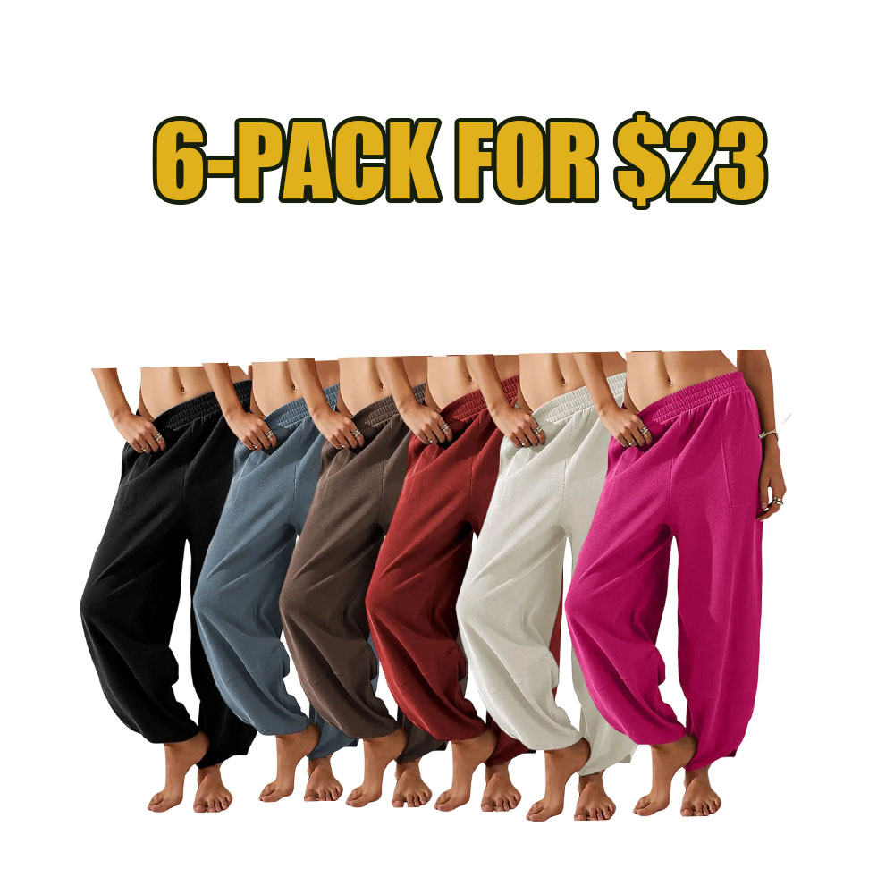 Women's Casual Wide-Leg Pants with Pockets – Effortless Style and Comfort