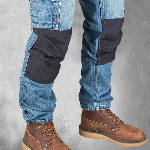 Men'S Pocket Patchwork Overalls