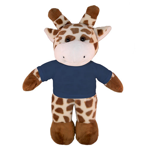 Soft Plush Giraffe with Tee 8inch
