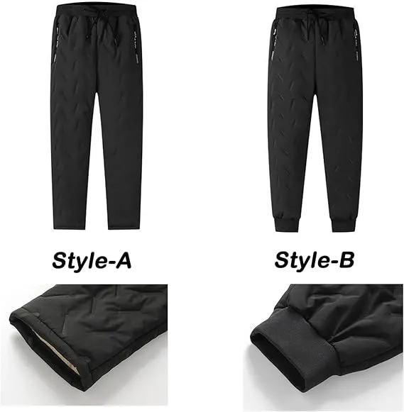 Men's Warm Thermal Winter Pants