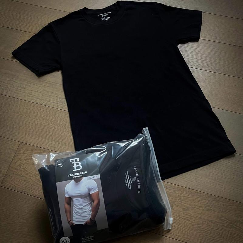 Men’s Slim Fit Crew Neck T-Shirt 3-Pack