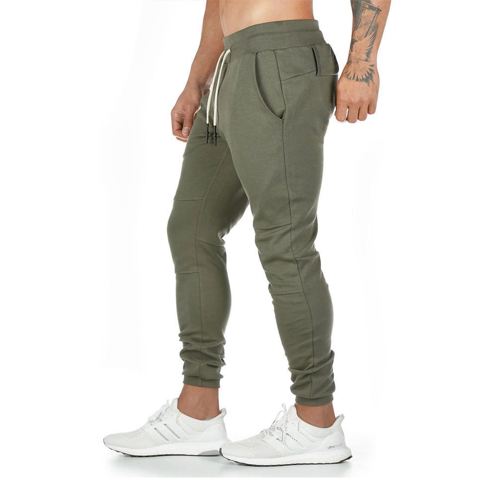 Men'S Patchwork Pocket Casual Knitted Trousers