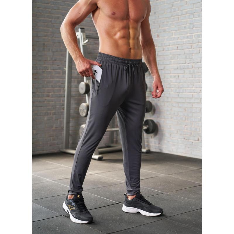 Men’s Stretch Jogger Pants — Comfort Fit with Pockets