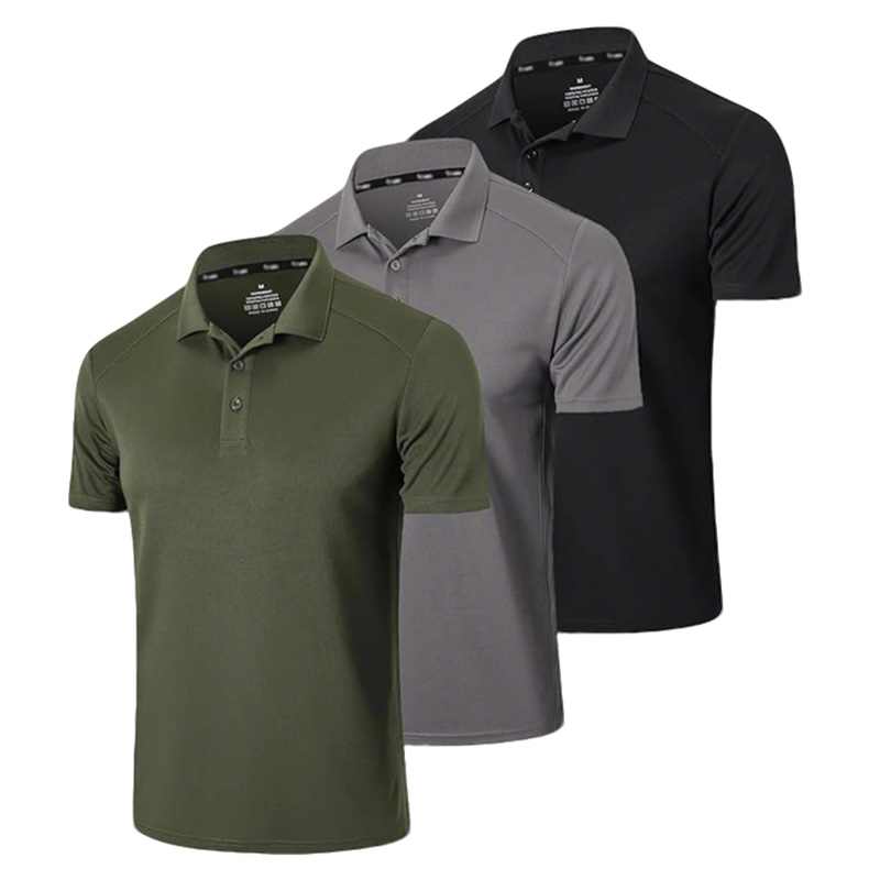 Men's Quick-Dry Polo – Moisture-Wicking, Breathable
