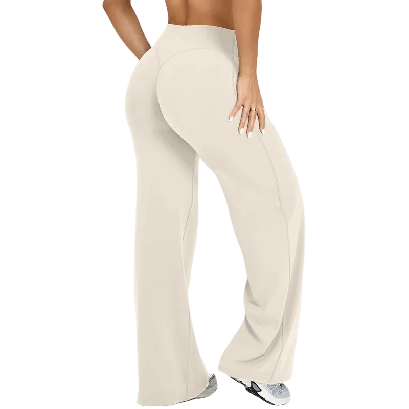 Straight Leg Bottoms Casual Pants
