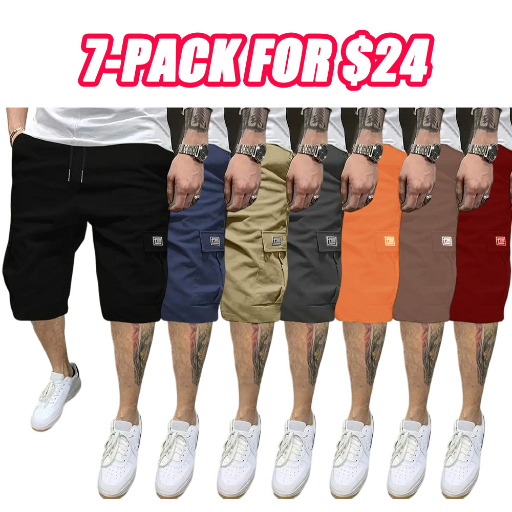 Men’s 4-Piece Quick-Dry Casual Shorts Set