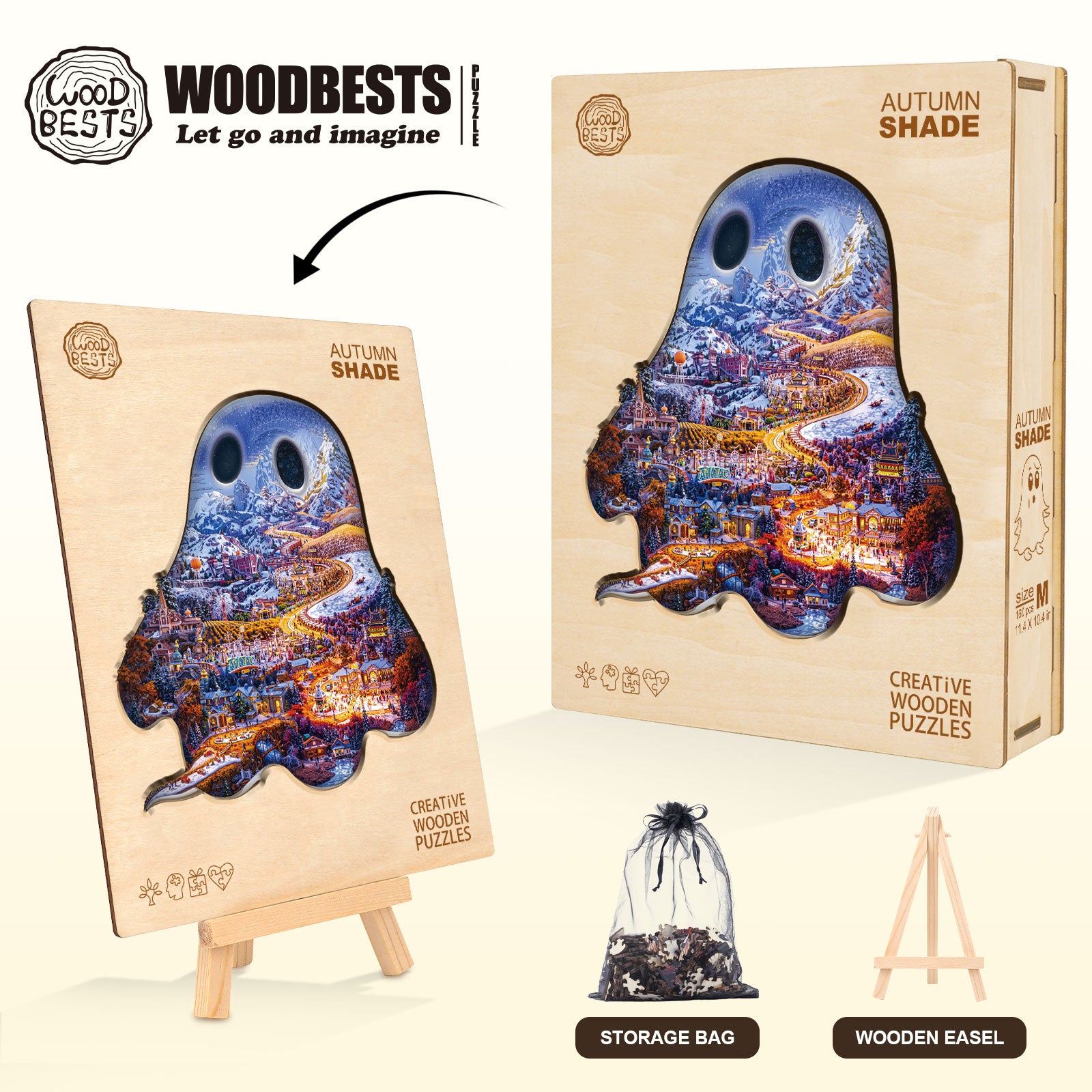 Autumn Shade Wooden Jigsaw Puzzle