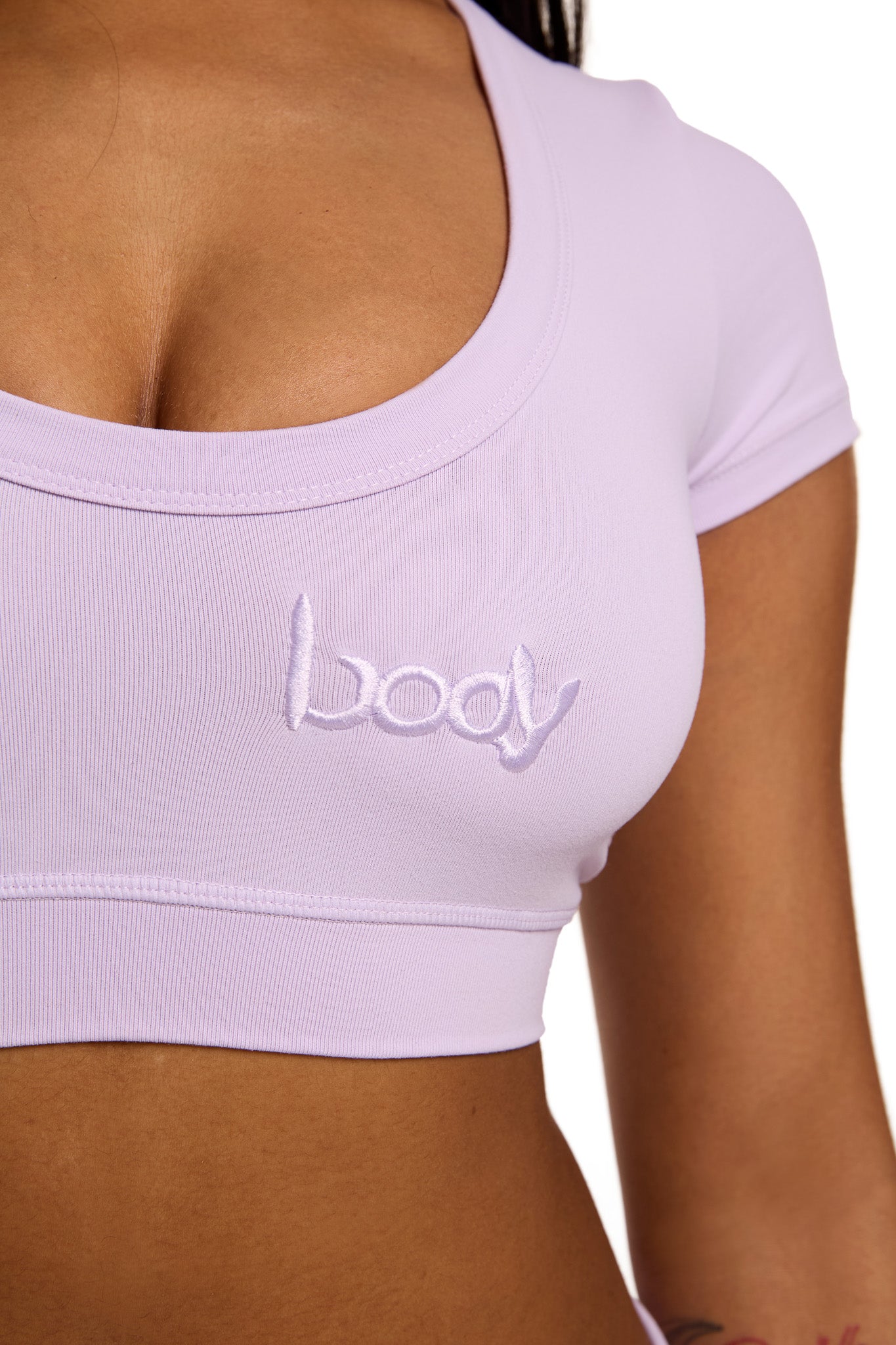 YOGA CROP TOP (AMETHYST PURPLE)
