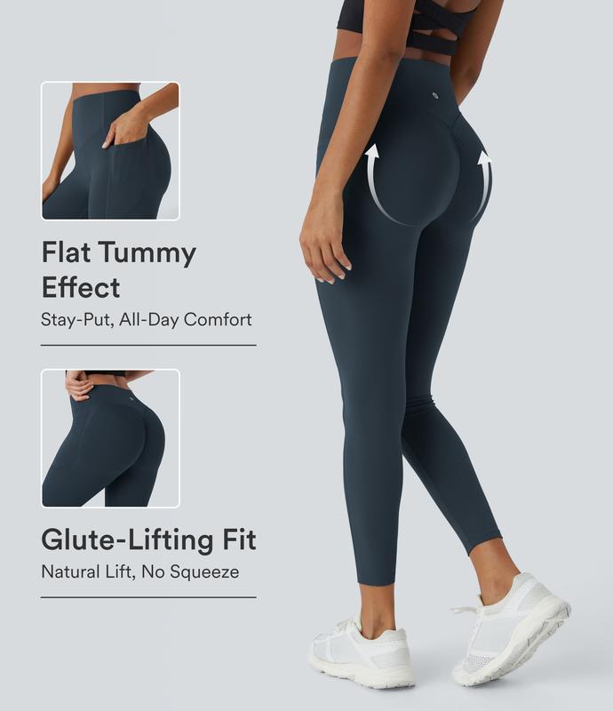 🔥SculptLift High‑Waist Shaping Leggings with Pockets