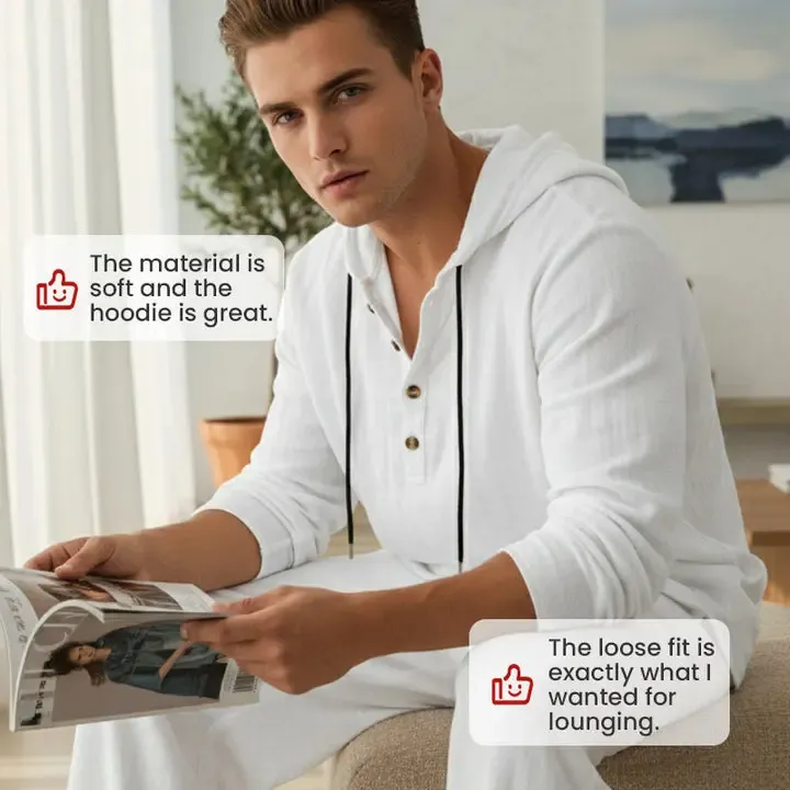 Men's Hoodie & Jogger Set Casual Loungewear 2-Piece Set