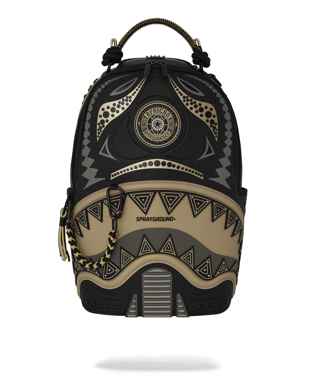 A.I. AFRICAN INTELLIGENCE SHARKS OF THE GOLD OCEAN BACKPACK - SANDFLOWER COLLAB