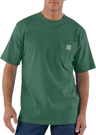 Last Day Promotion!CHT Men's K87 Workwear Loose Fit Heavyweight Short-Sleeve Pocket T-Shirt (Also Available in Big & Tall)