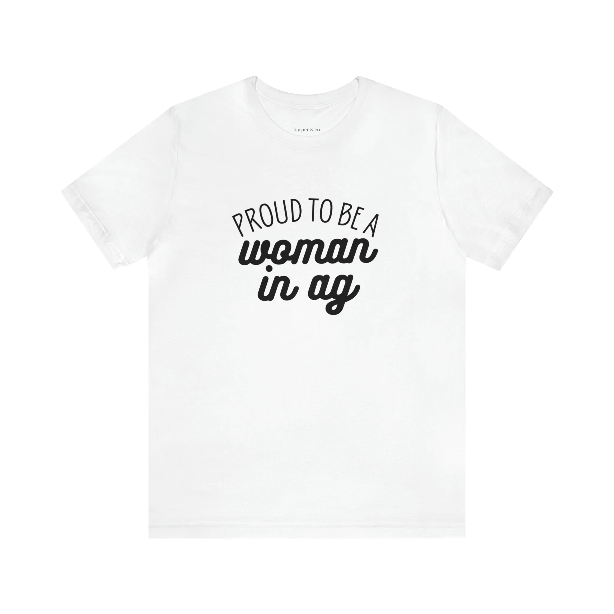 Woman in Ag Unisex Jersey Short Sleeve Tee