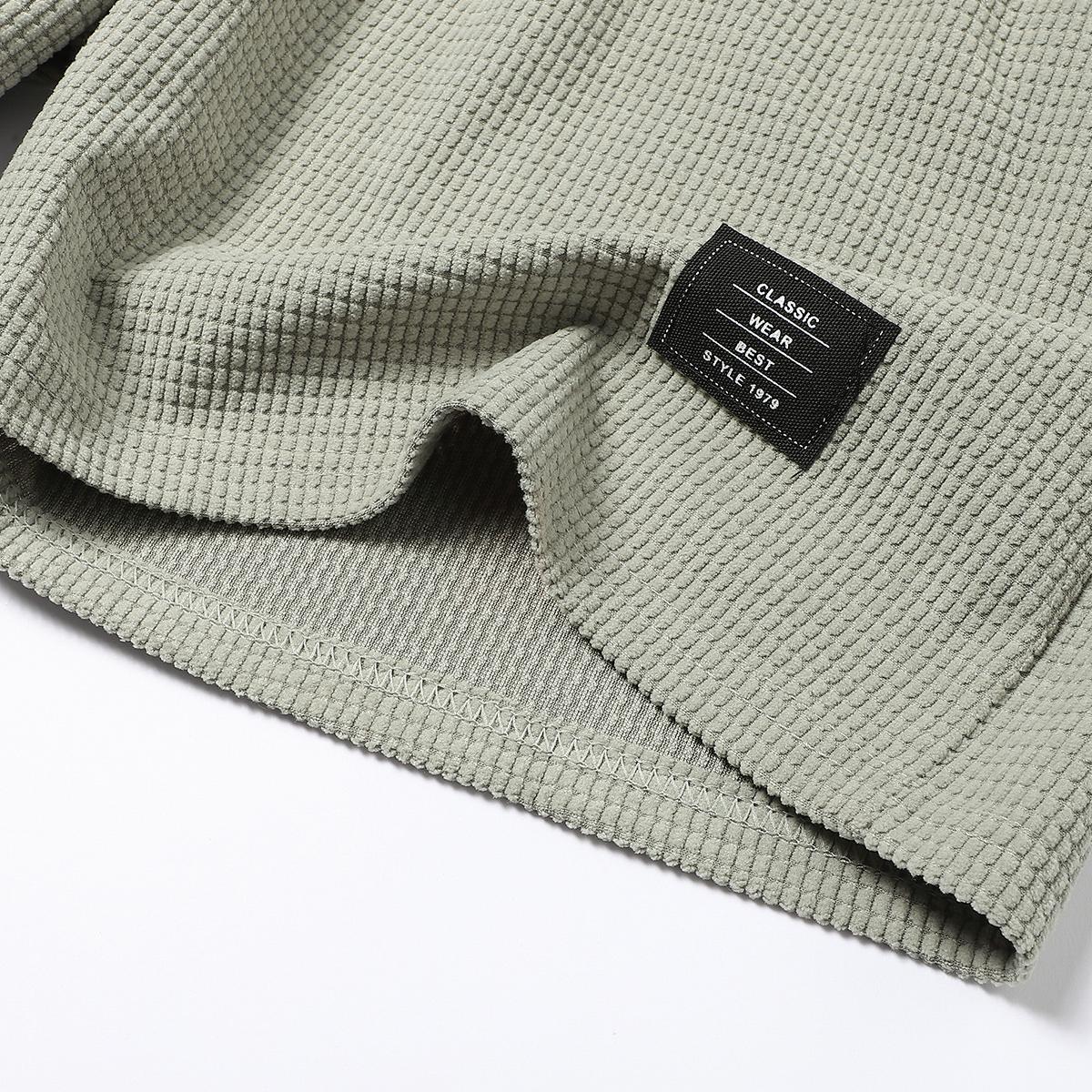 🩳 Men’s Casual Corduroy Drawstring Shorts – Relaxed Everyday Fit