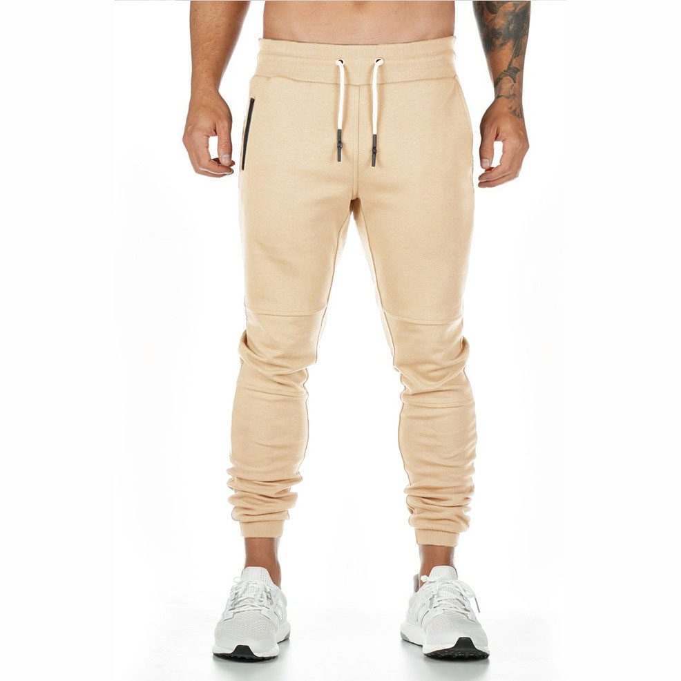 Men'S Patchwork Pocket Casual Knitted Trousers