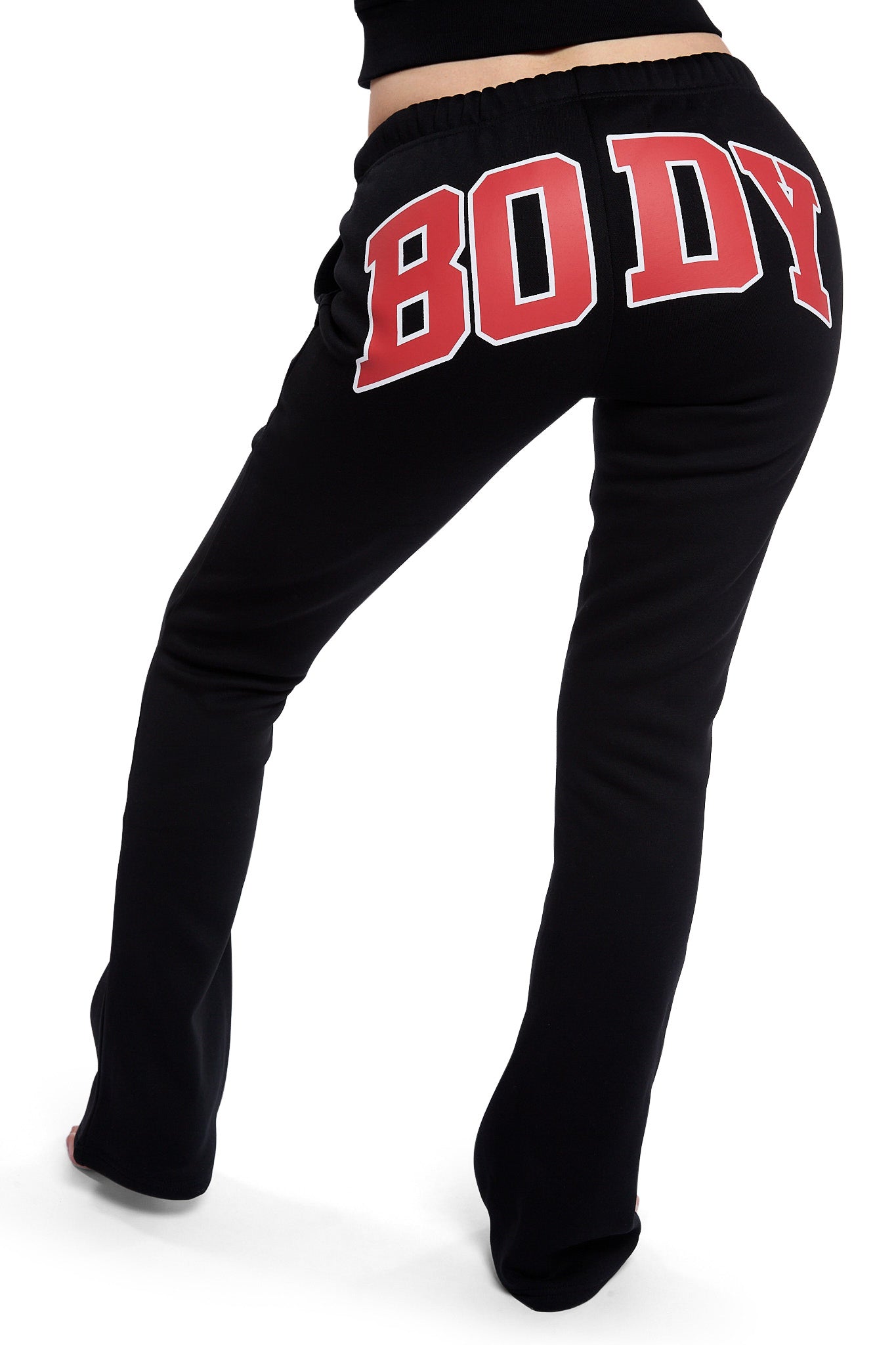 BACKSHOT SWEATPANTS 2.0 (BLACK/RED)