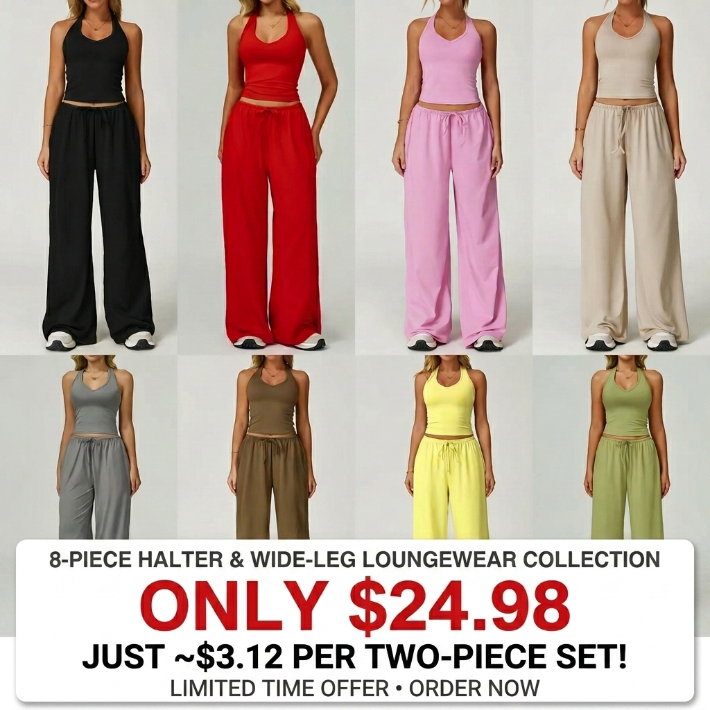 Women's 2-Piece Feminine Fit Basic Sweatsuit Set