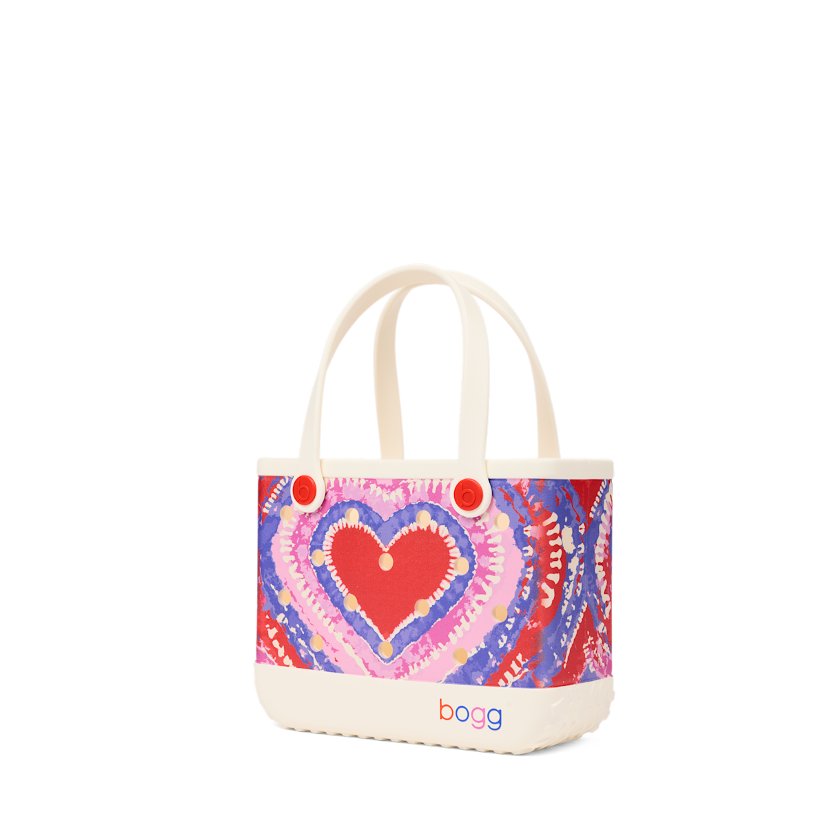 Bitty Bogg Bag - Dye-licious Heart Buoy Red