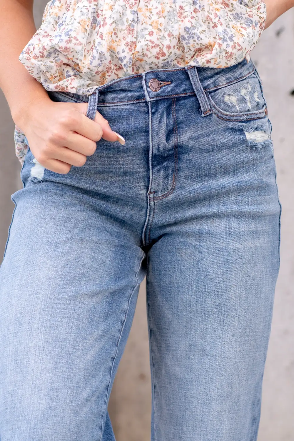 Cassandra High Rise Trouser Wide Leg